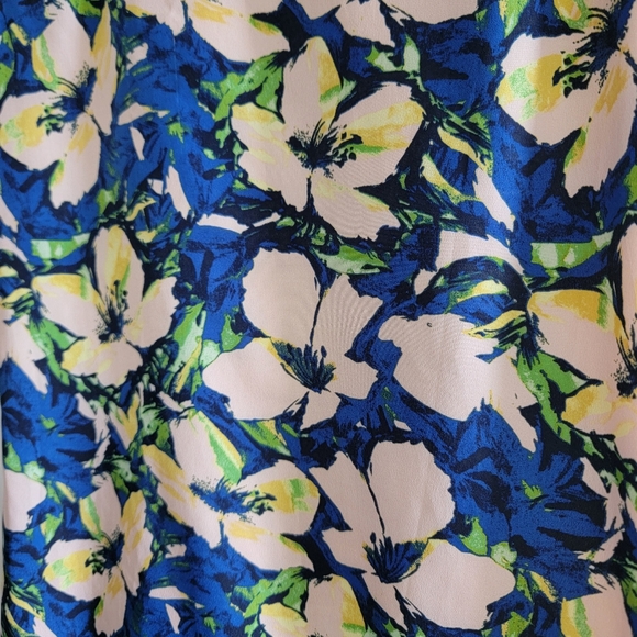 J. Crew Floral A-Line Dress, Women's Size 0P - Picture 5 of 9